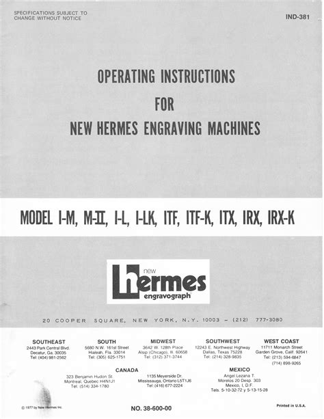 hermes engraver manual.